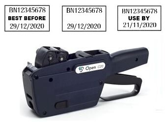 Open C20 Gun for 26x16mm Rectangular labels