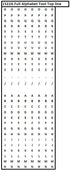 Meto 1522A Full Alphabet Two-Line Tool Band Layout for Top Line