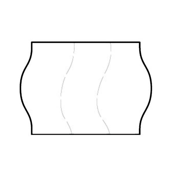 Tamper Proof 22x16mm Removable Adhesive Label