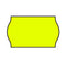 Non-Tamper Proof 26x16mm Meto Fluoro Yellow Removable Label