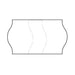 Tamper Proof 26x16mm Meto Removable Adhesive Label
