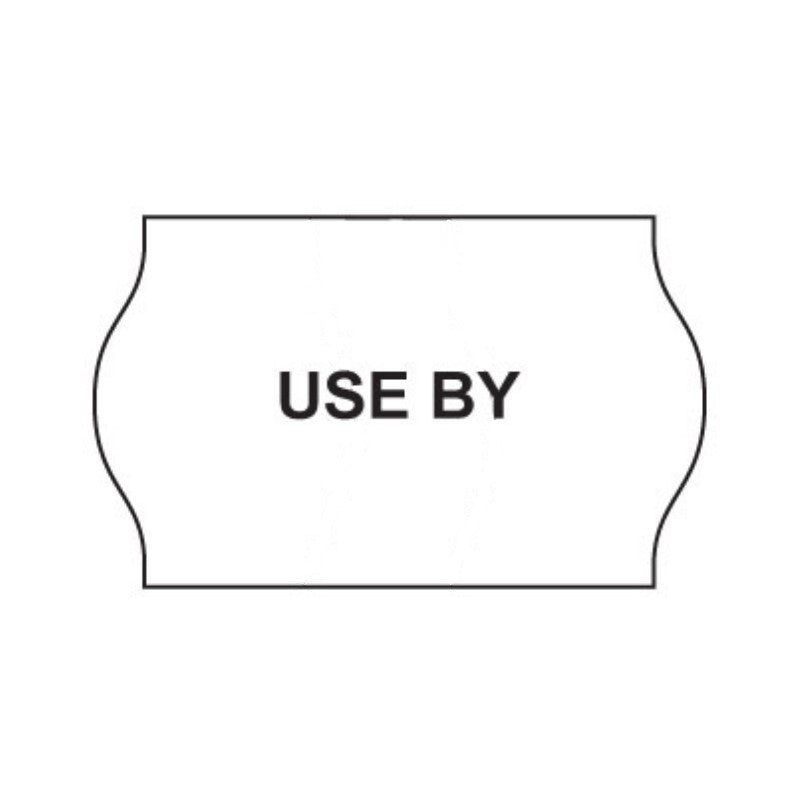 26x16mm USE BY Freezer Grade Labels, Non Tamper Proof