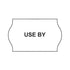 26x16mm USE BY Freezer Grade Labels, Non Tamper Proof