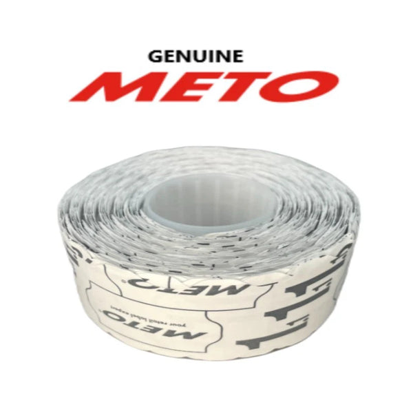Roll of Genuine Meto Removable Labels