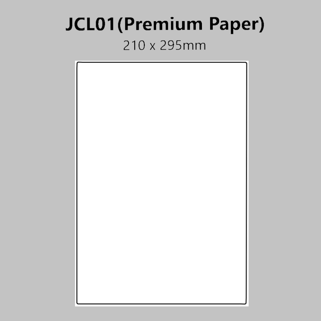 A4 Laser Printer Labels - 1 Label Per Page - 100 Sheets