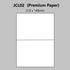 A4 Laser Printer Labels - 2 Labels Per Page - 100 Sheets