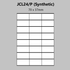 A4 Weatherproof Laser Printer Labels - 24 Labels Per Page - 50 Sheets
