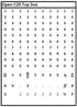 Band Layout for Top Line
