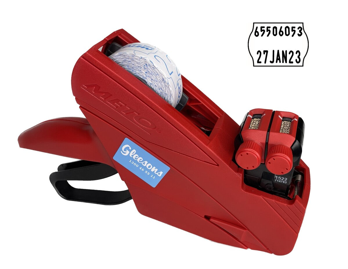 Meto Redstar 1522 Two-Line Date Coder with label